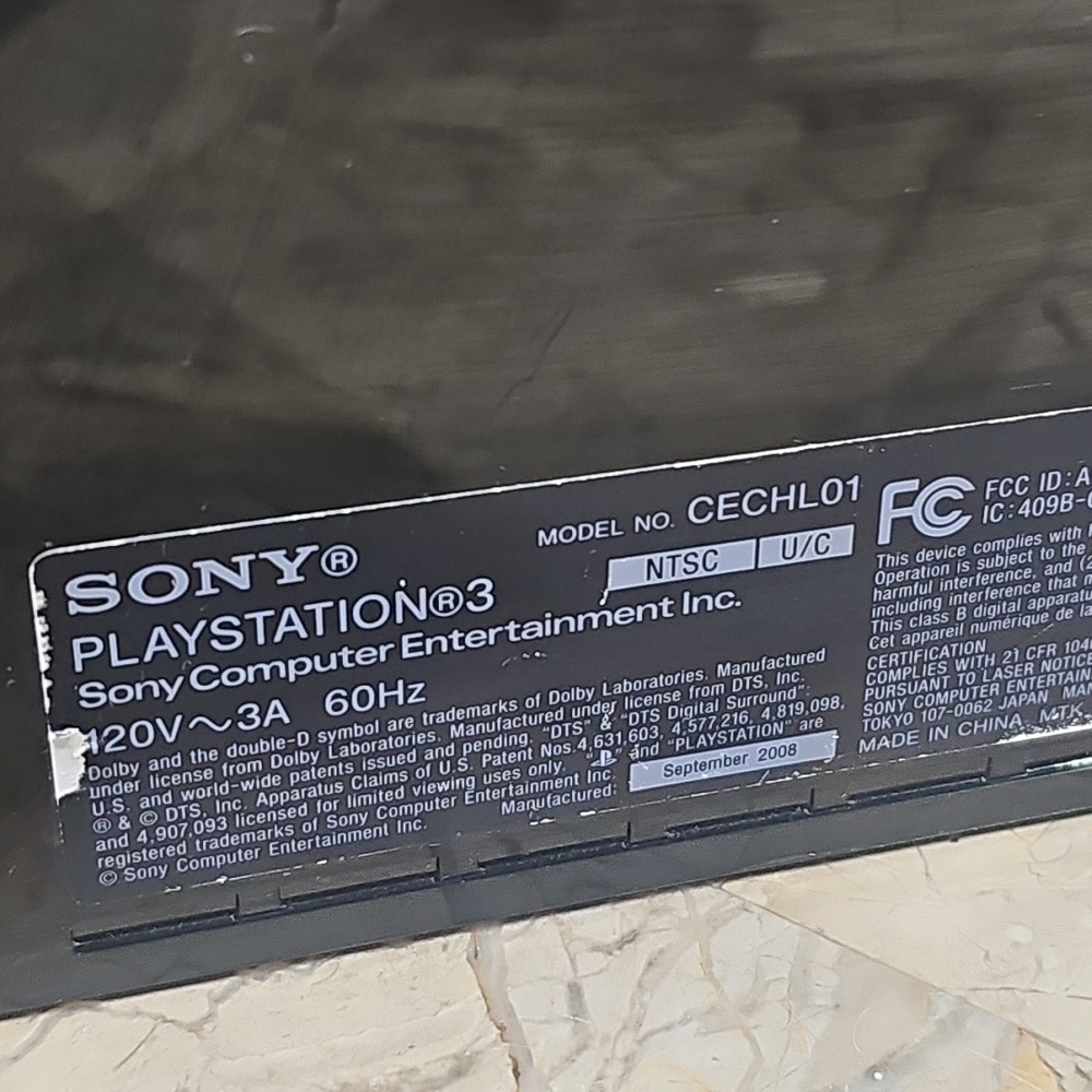 Sony PlayStation 3 Console Bundle‎ 80GB - Black - Picture 7 of 10